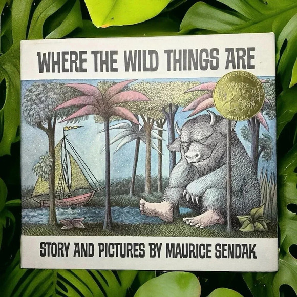 Harper & Row Other - WHERE THE WILD THINGS ARE by Maurice Sendak  1974 HC 2nd EDITION